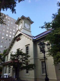 札幌の時計台の写真
