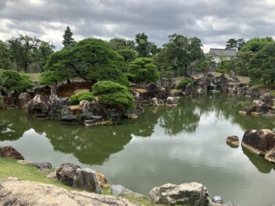 二条城 庭園の池