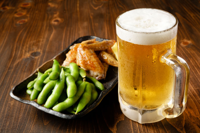 ビールとおつまみ